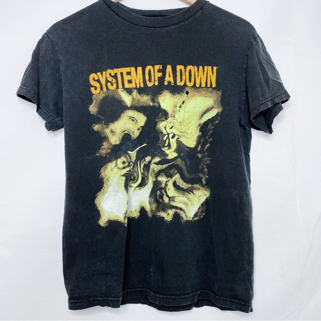 System Of A Down Tour Vintage Y2k Band TShirt Small